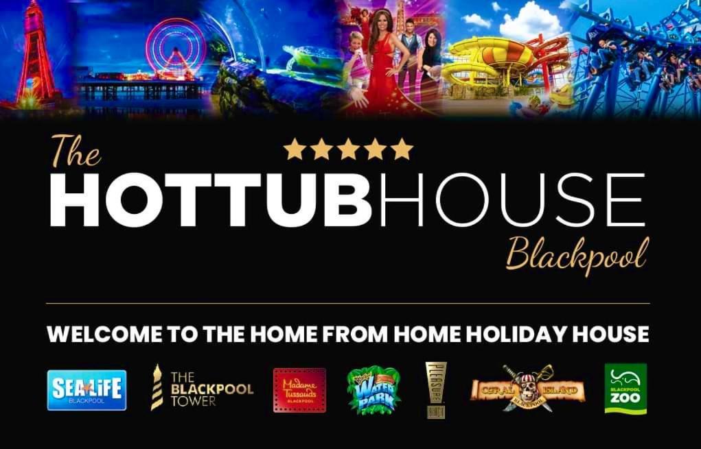 New…The Hottub House Blackpool Pleasure Beach Экстерьер фото